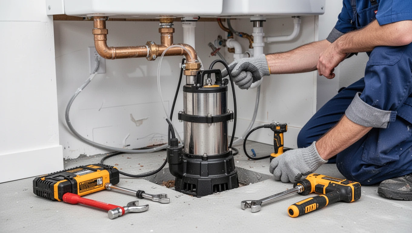 Sump Pump Installation